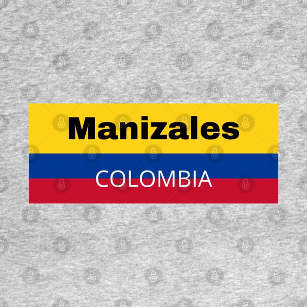 Manizales City in Colombia Flag by aybe7elf